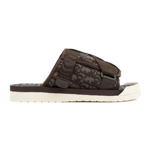 OBLIQUE JACQUARD ALPHA SANDALS