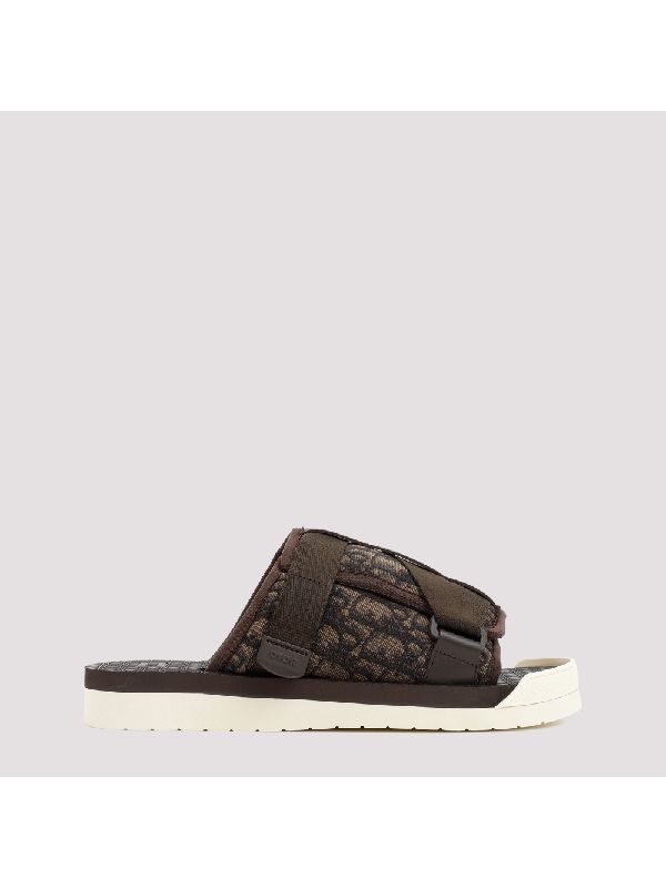 OBLIQUE JACQUARD ALPHA SANDALS