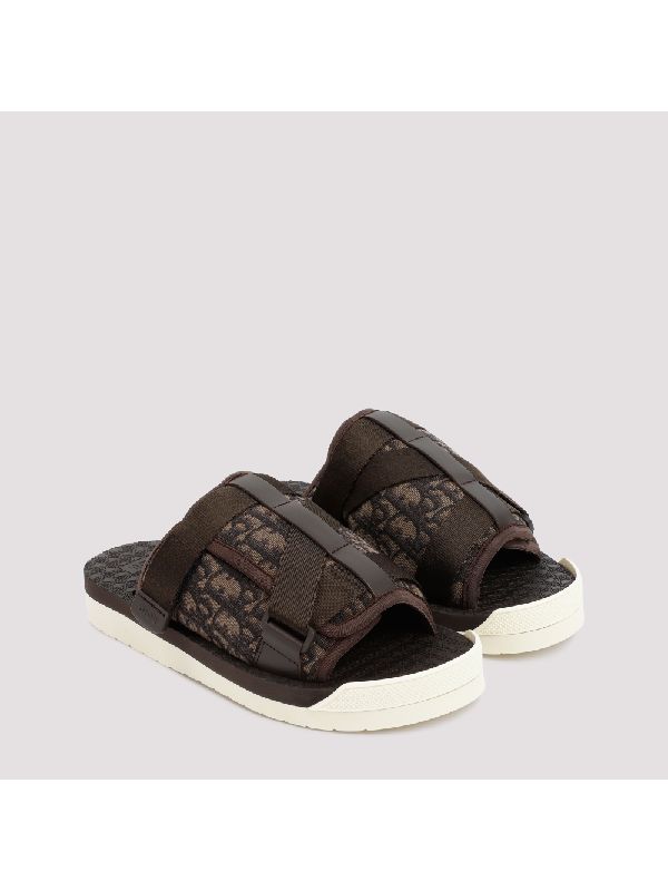 OBLIQUE JACQUARD ALPHA SANDALS