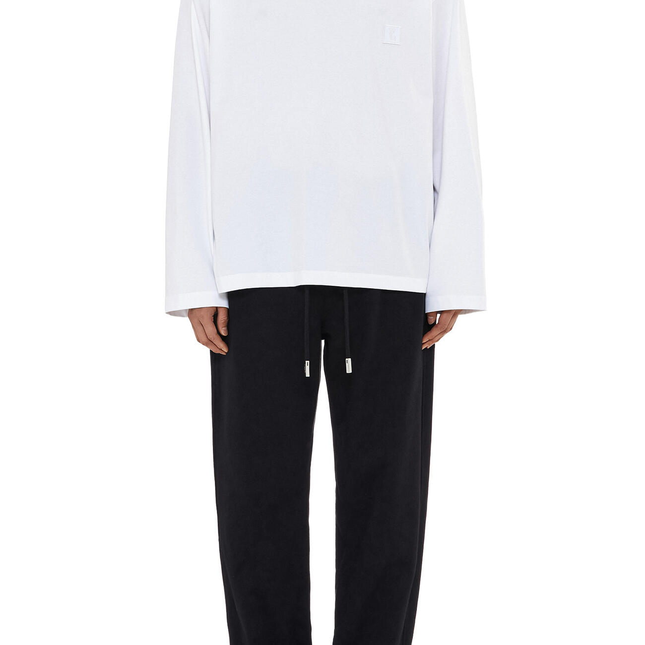 White Feather Long Sleeve T-Shirt