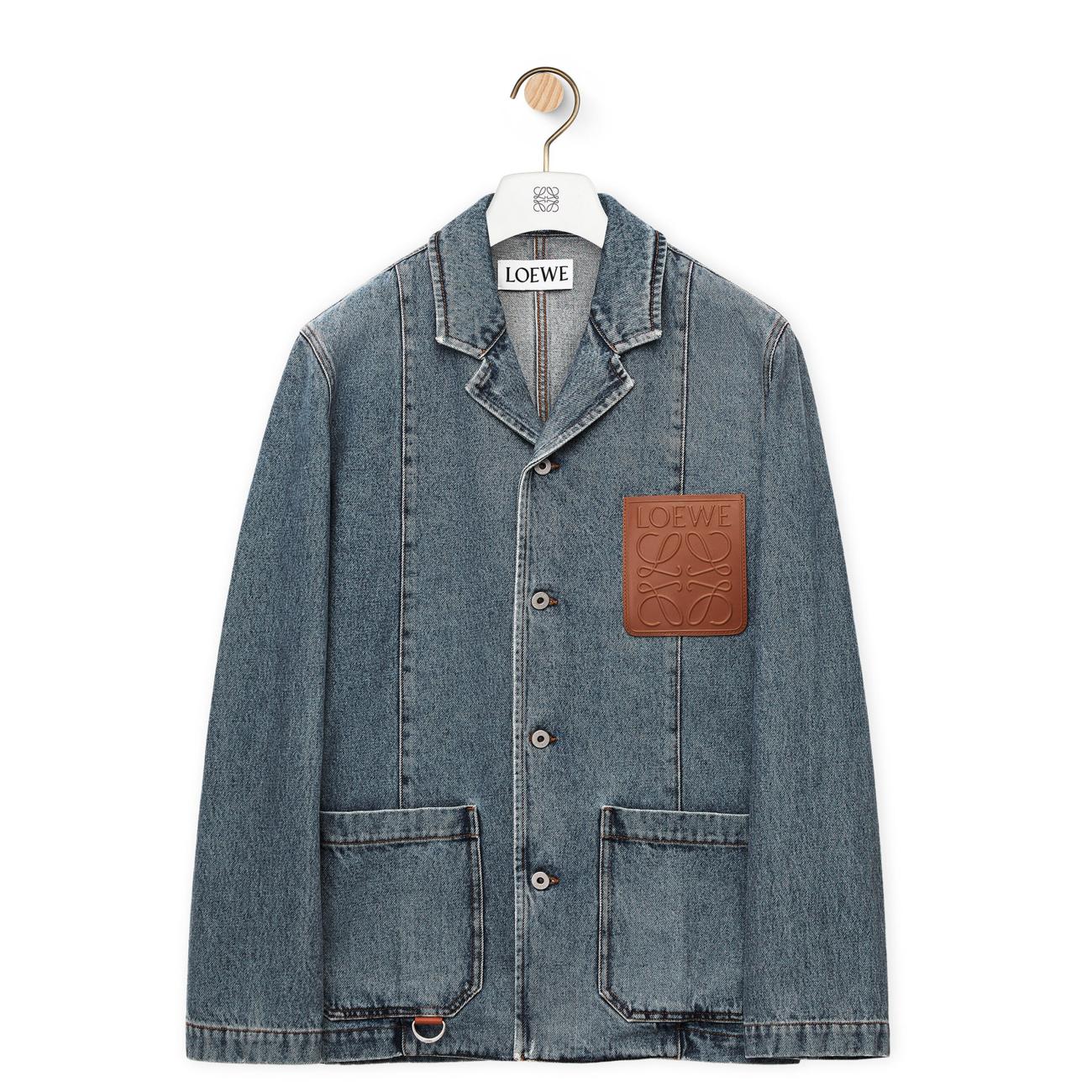 Anagram workwear jacket in denim