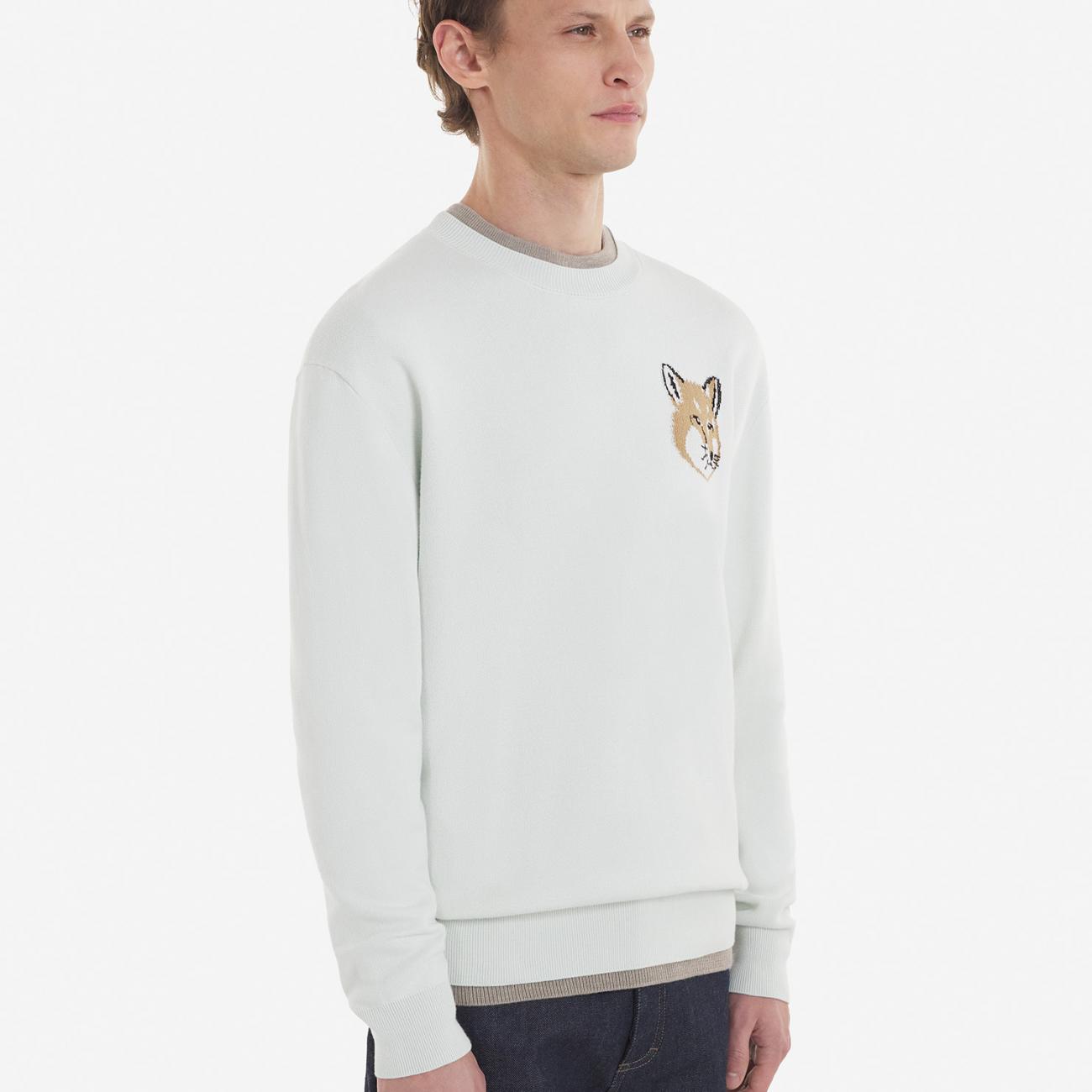Mini Fox Head Intarsia Comfort Jumper