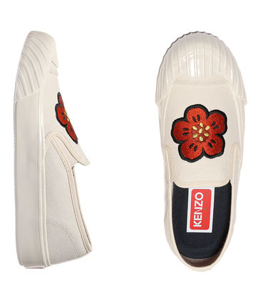 Bokeh Flower Espadrille - White