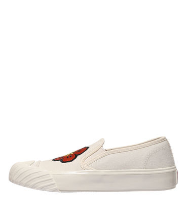 Bokeh Flower Espadrille - White