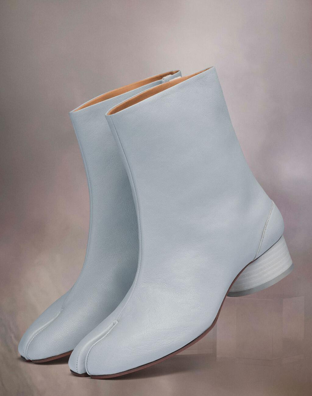 Maison Margiela Pale Blue Tabi ankle boots