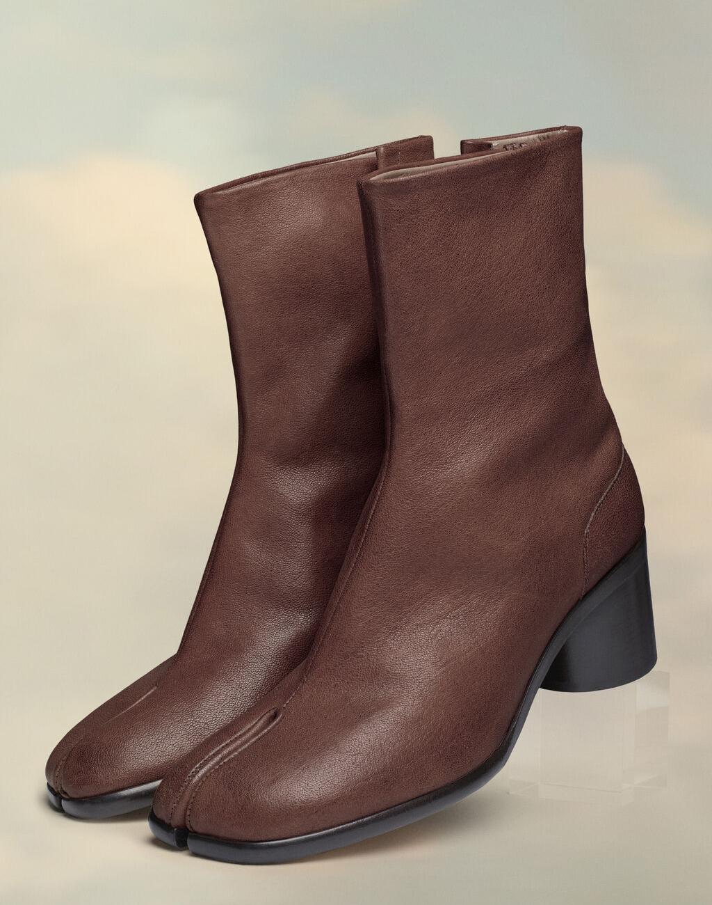 Nutmeg Tabi ankle boots