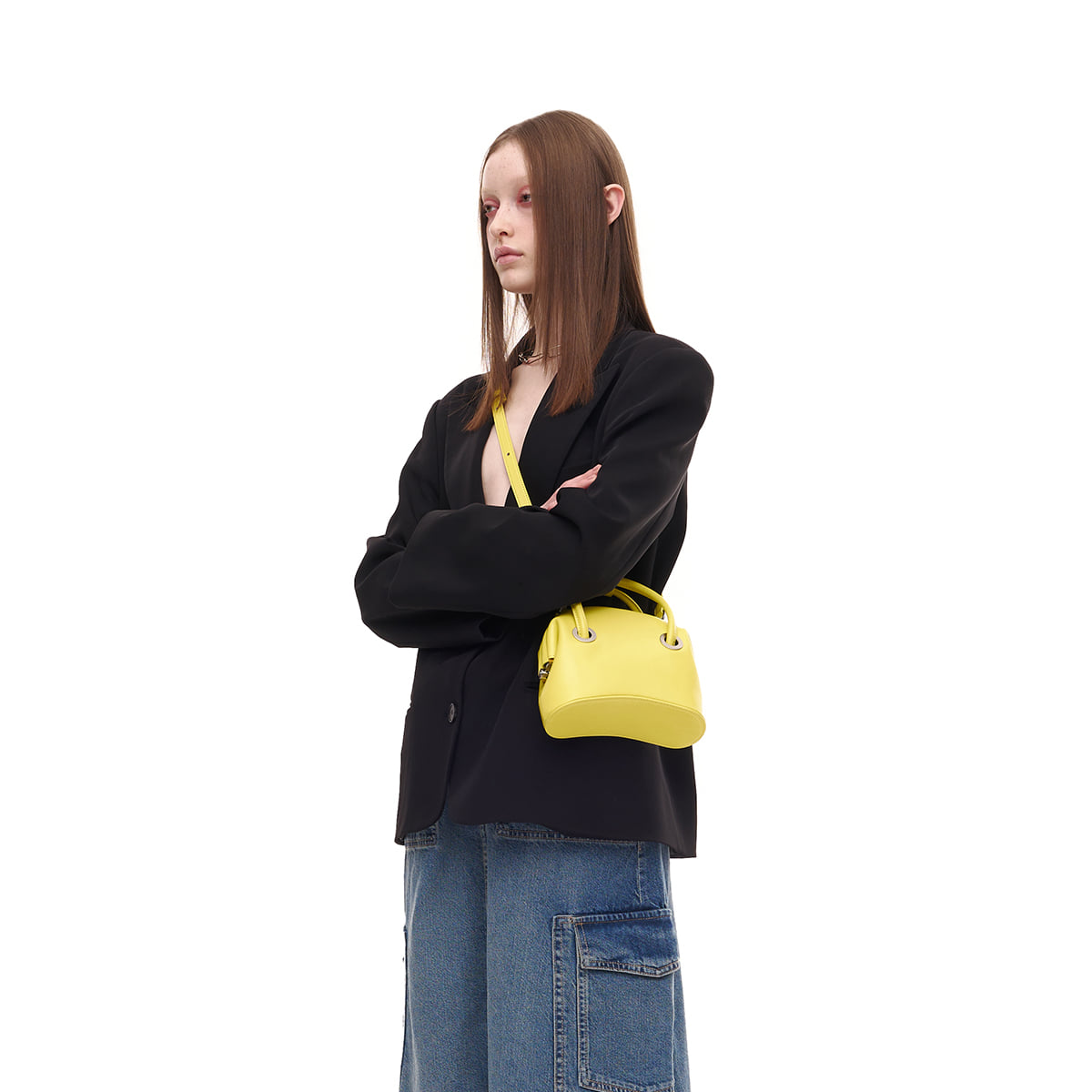 CIRCLE MINI [WASHED DEEP YELLOW]