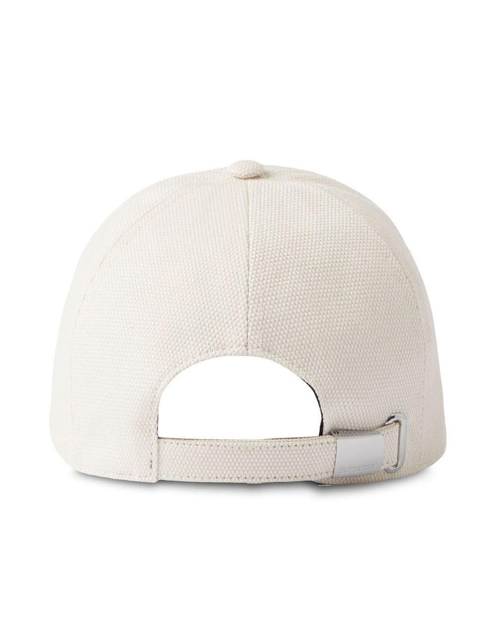 Burberry embroidered-logo cap