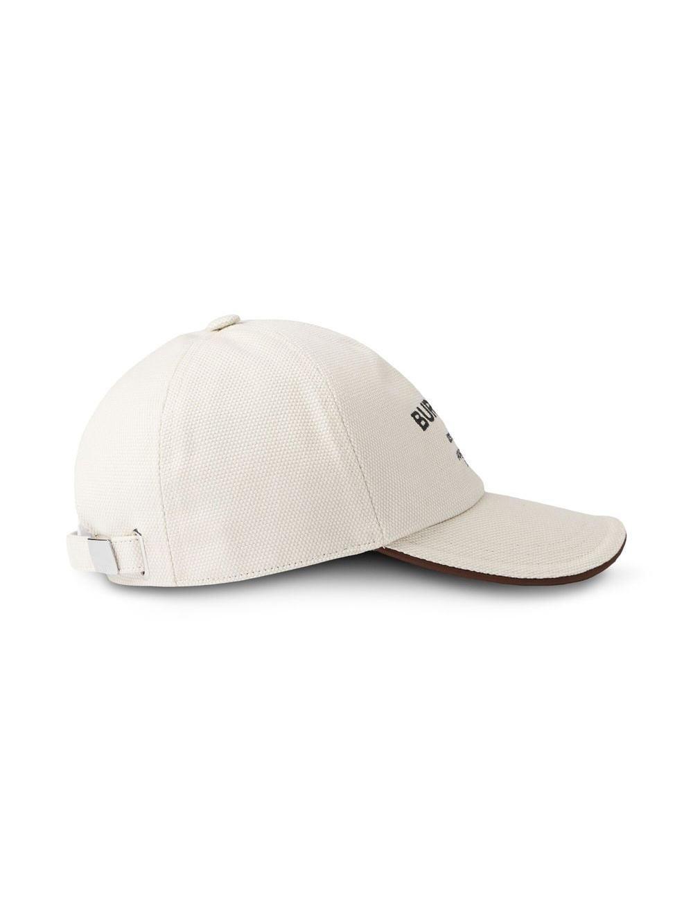 Burberry embroidered-logo cap