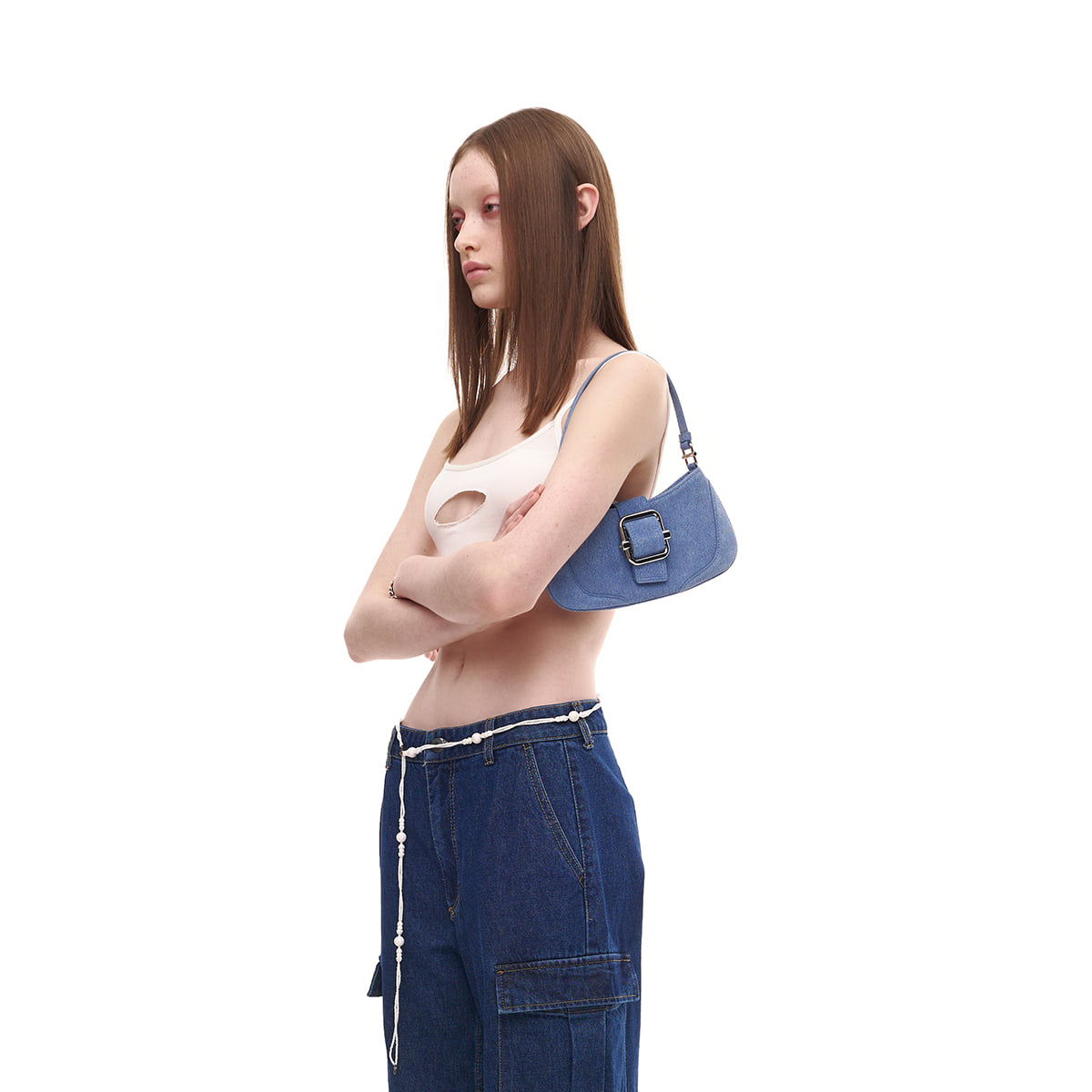 SHOULDER BROCLE_SMALL [DENIM SKY]