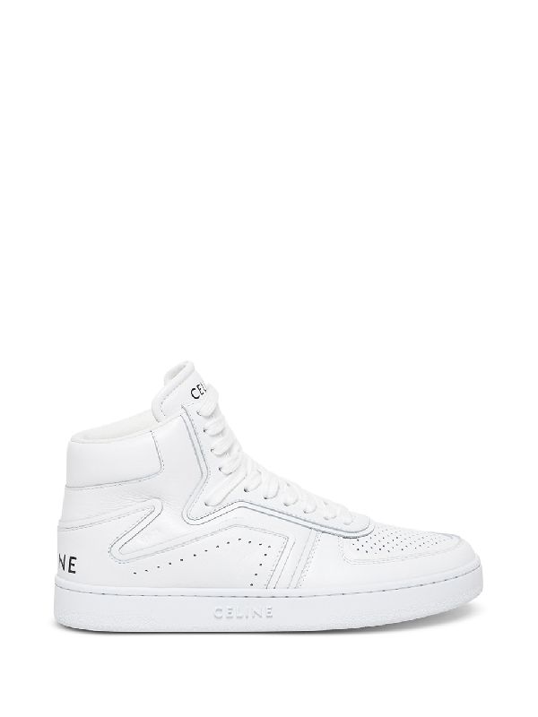 Women's CT-01 Z Trainer High Top Sneakers - White