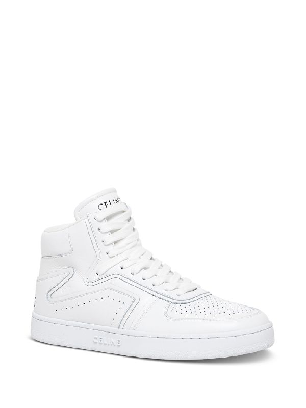 Women's CT-01 Z Trainer High Top Sneakers - White