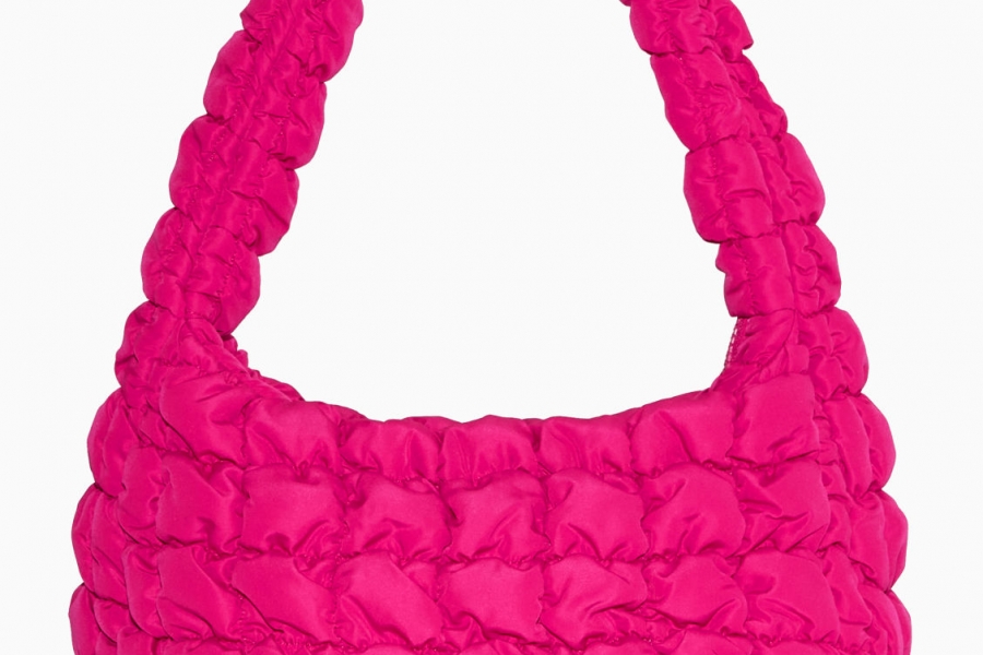 COS Quilted Mini Bag Pink