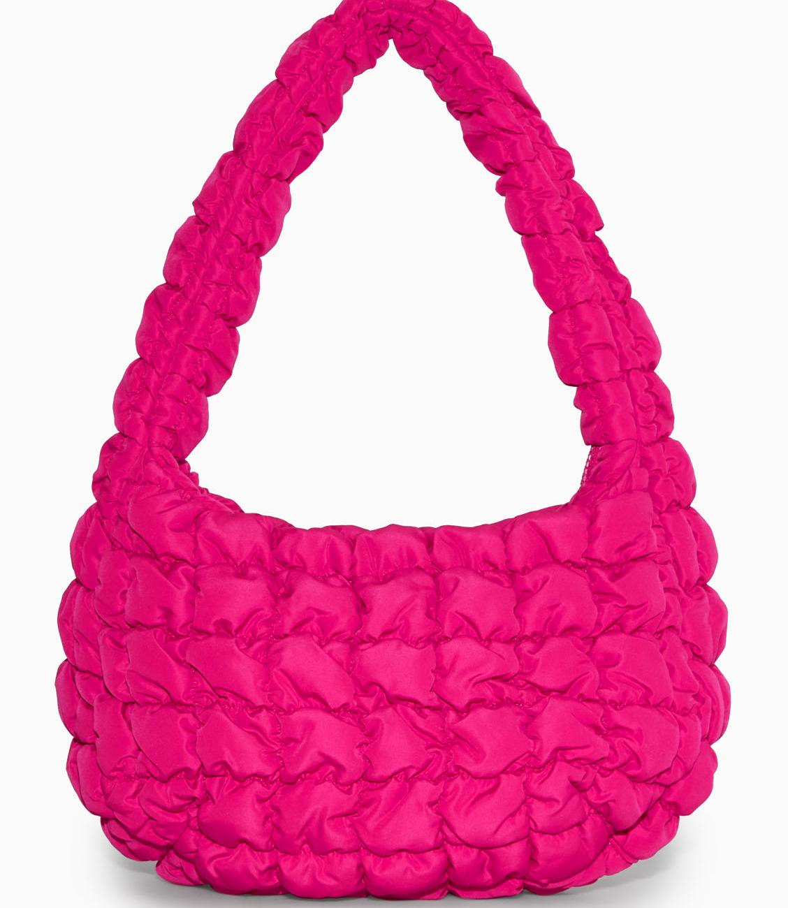 COS Quilted Mini Bag Pink