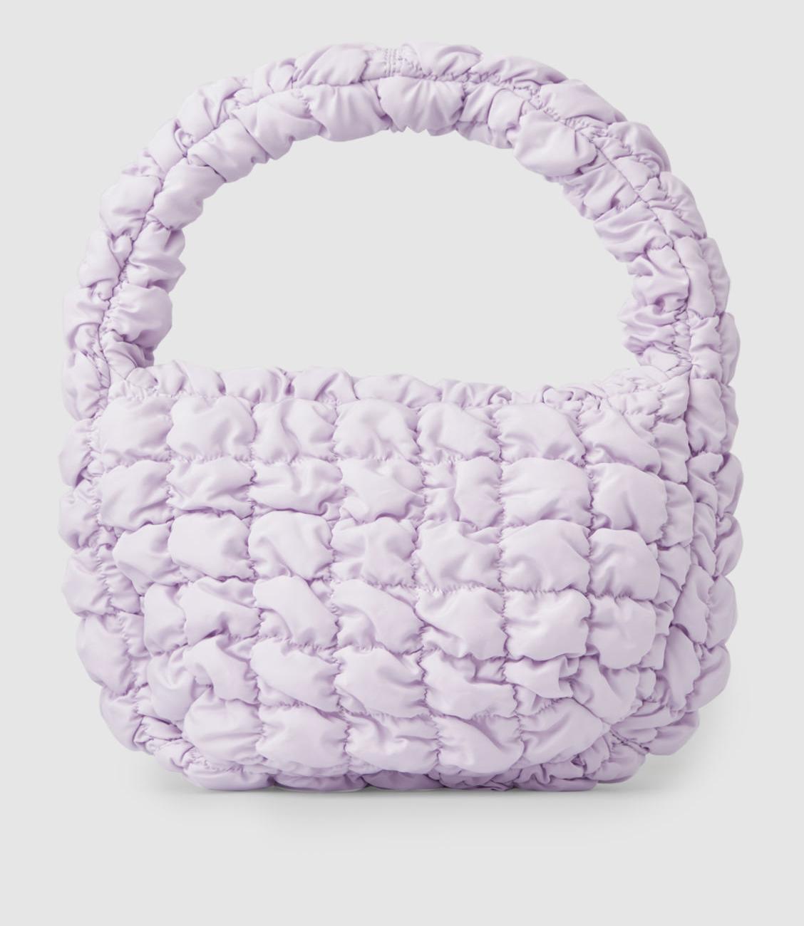 COS Quilted Mini Bag Dusty Lilac