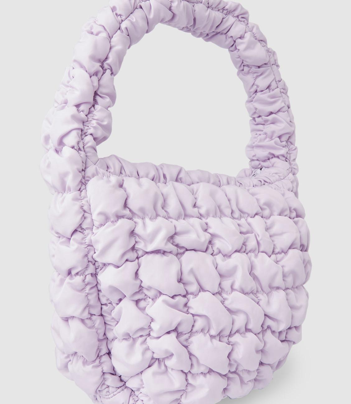 COS Quilted Mini Bag Dusty Lilac