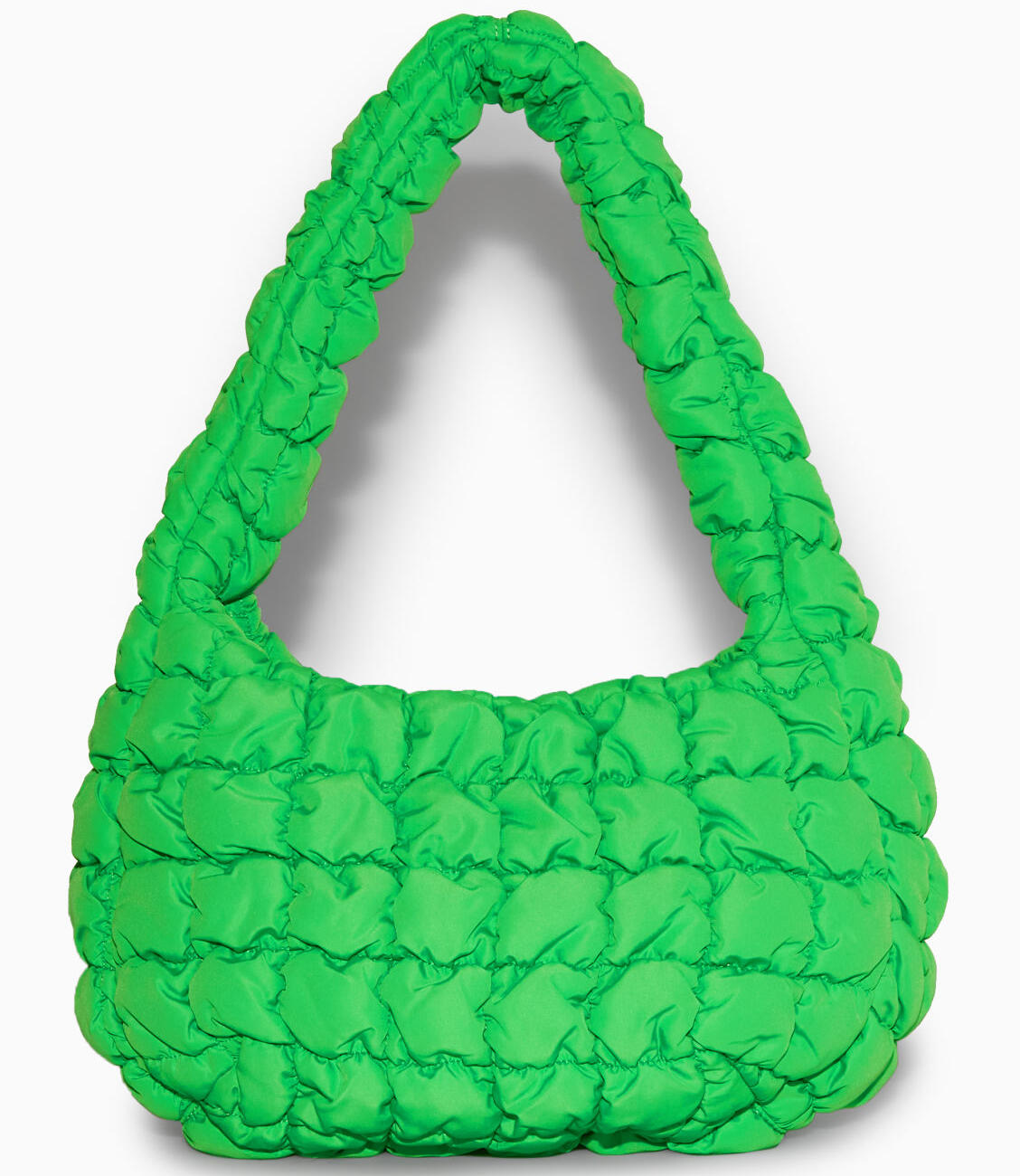 COS Quilted Mini Bag Bright Green