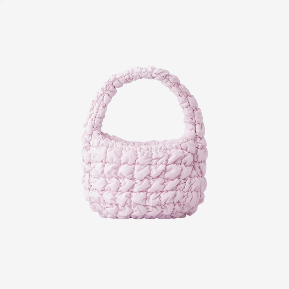 COS Quilted Mini Bag Light Pink