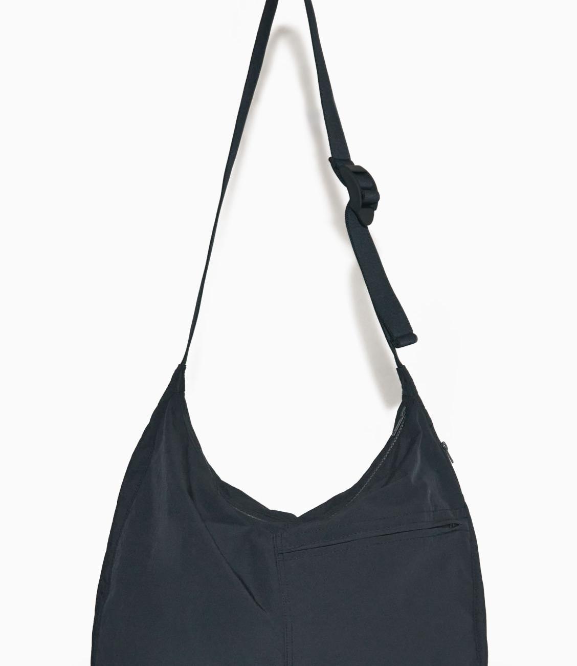 COS Nylon Crescent Messenger Bag Navy