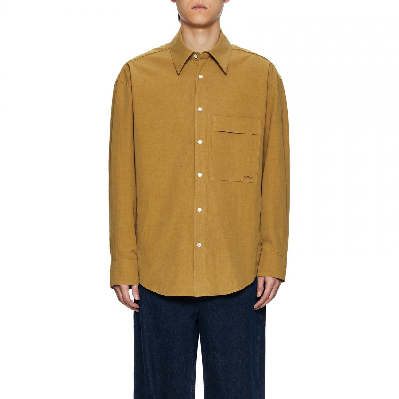 camel hemp shirt