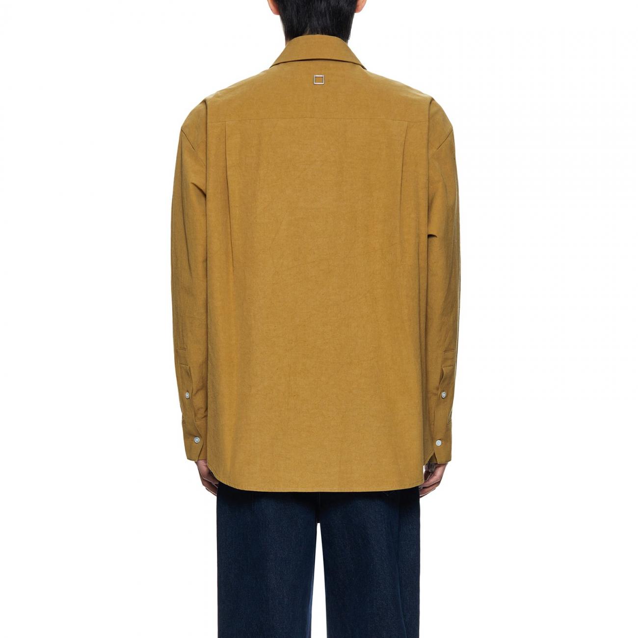 camel hemp shirt