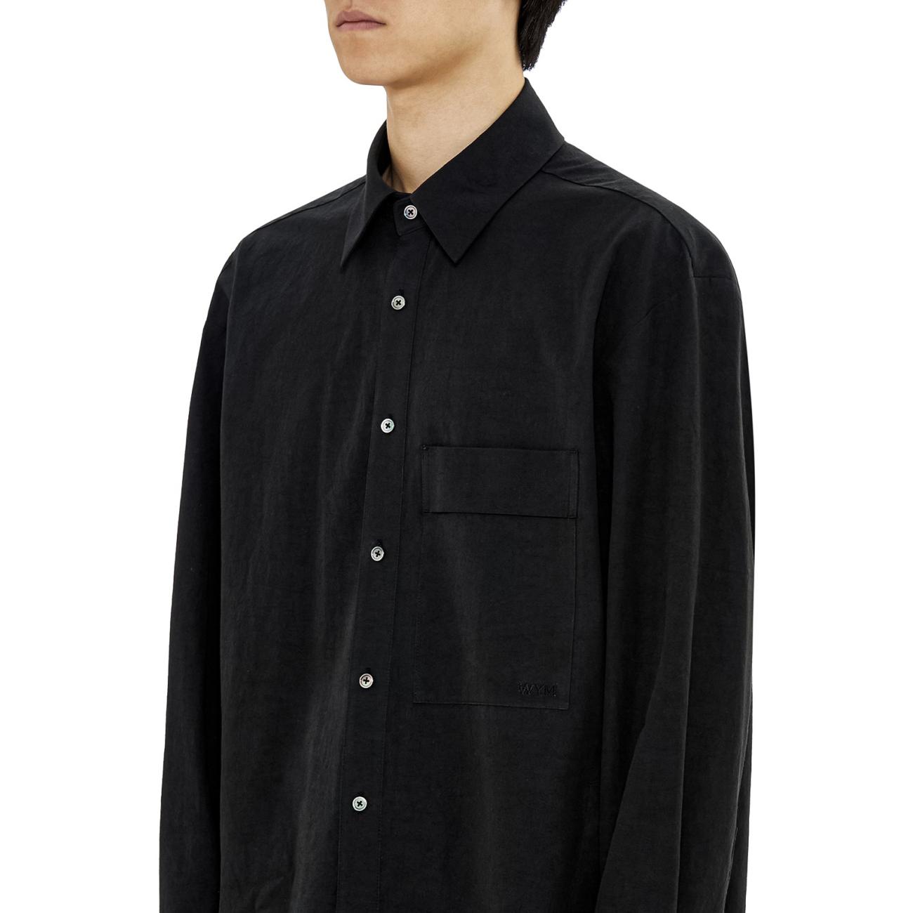 black hemp shirt