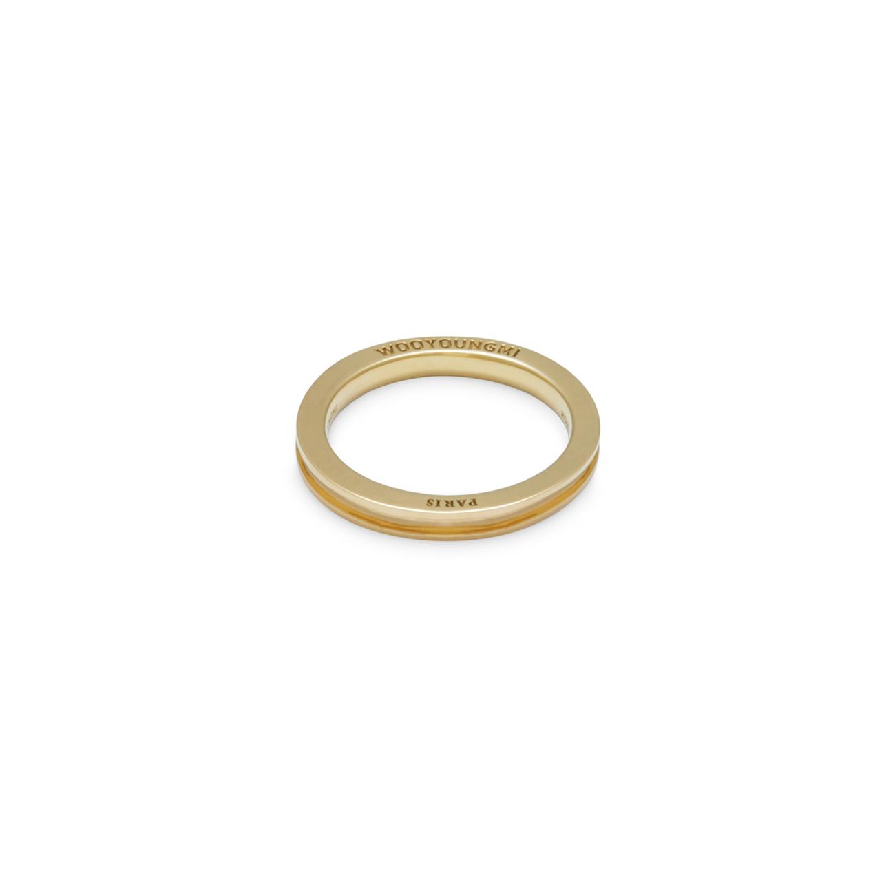 Prelude Gold Groove Ring