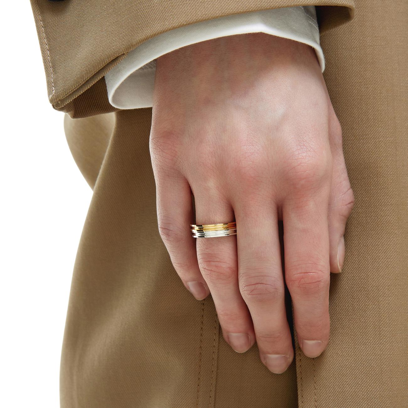 Prelude Gold Groove Ring