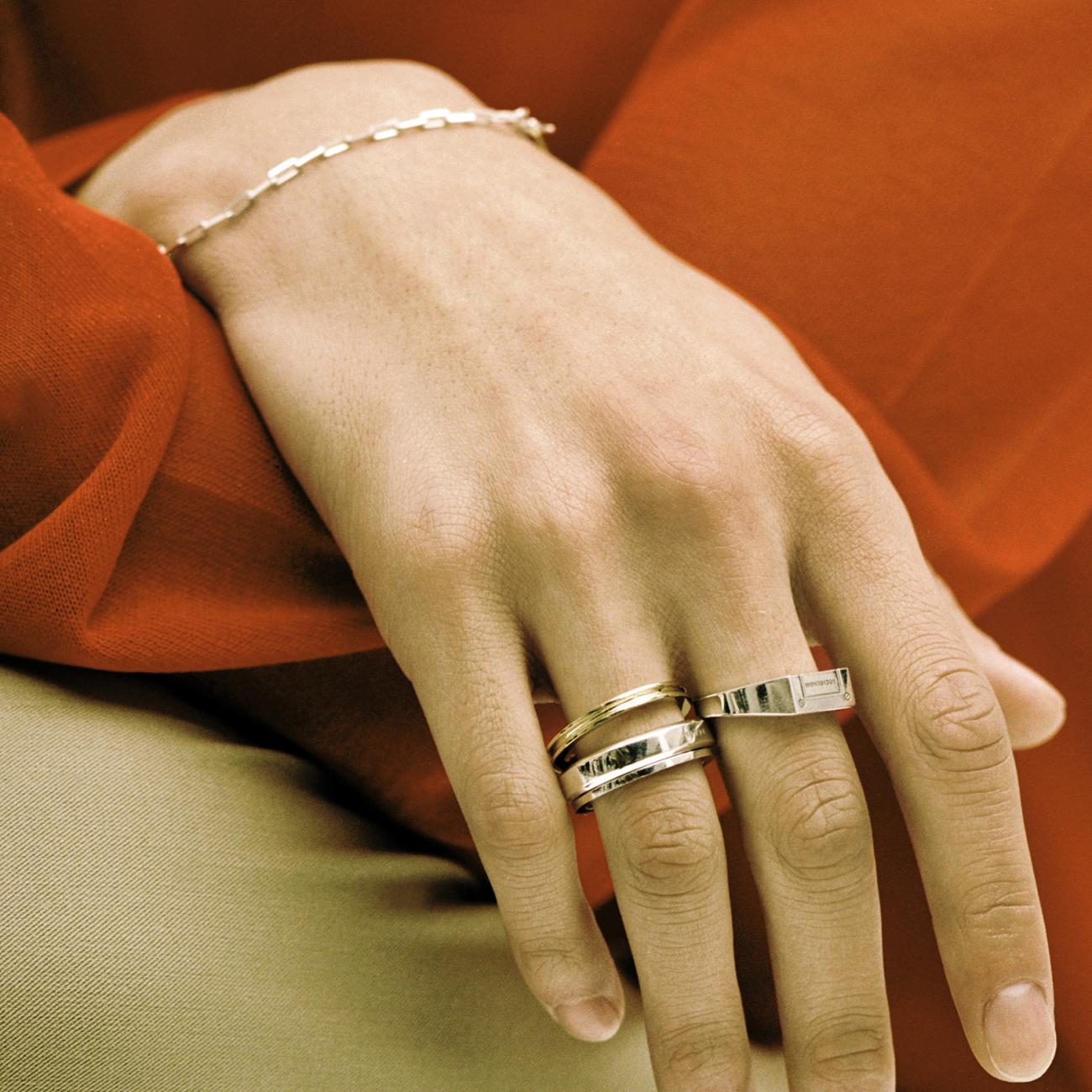 Prelude Gold Groove Ring