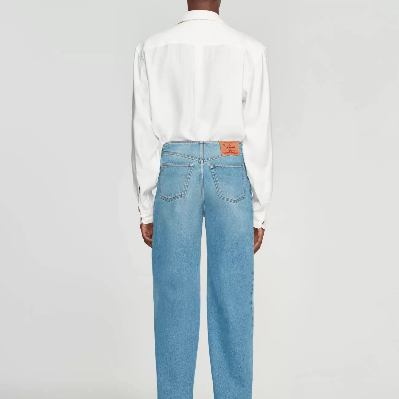 Y Belt Arc Jeans Male