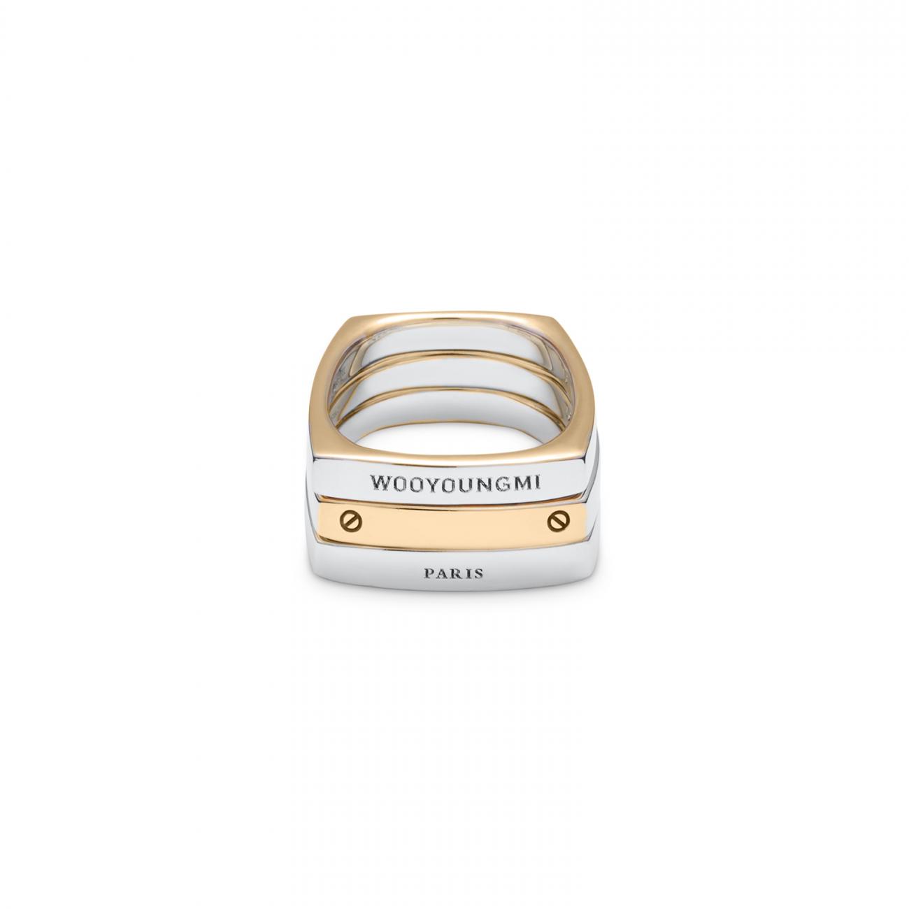 Monolith triple ring