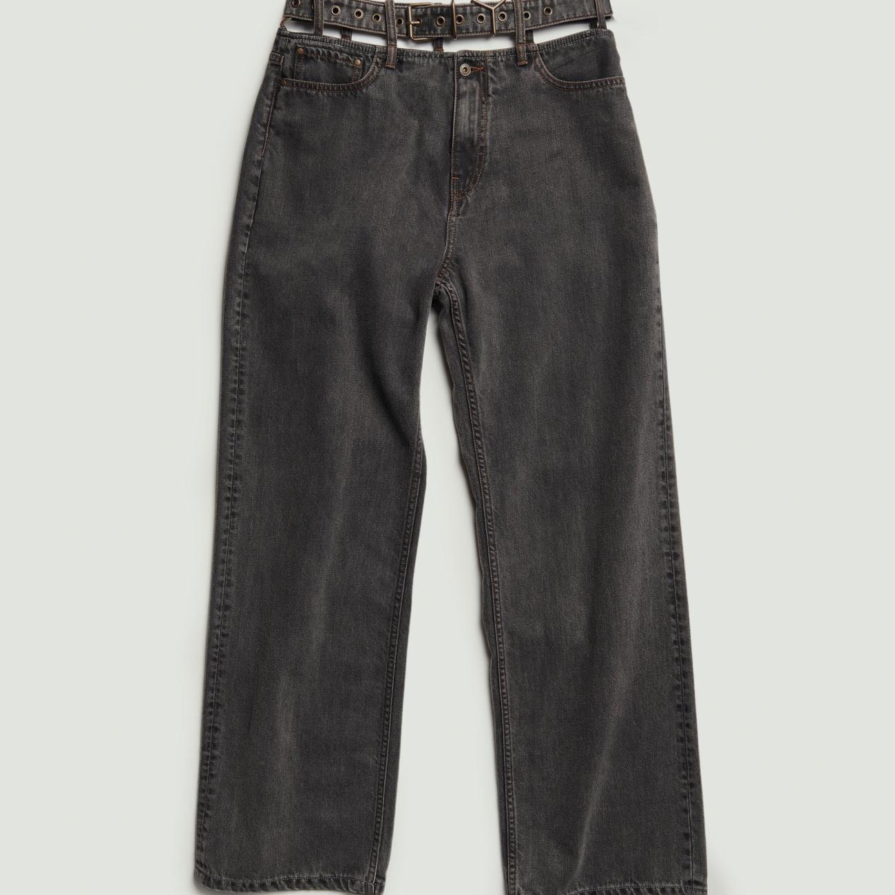 Y Belt Jeans Grey Male