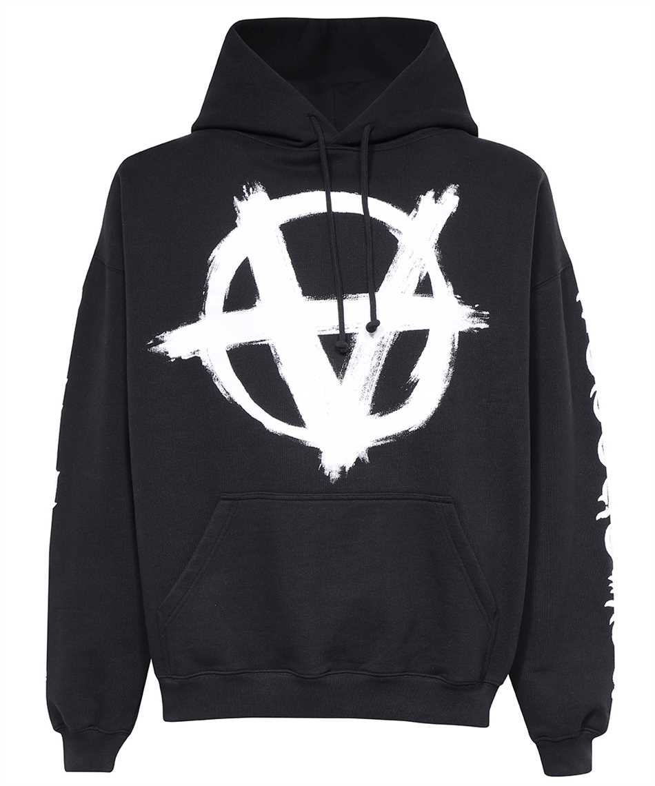 Double Anarchy Logo Hoodie 