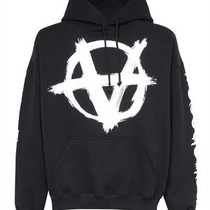 Double Anarchy Logo Hoodie 
