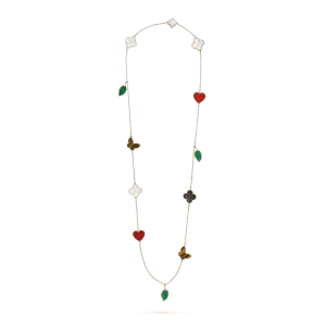 Lucky Alhambra long necklace, 12 motifs