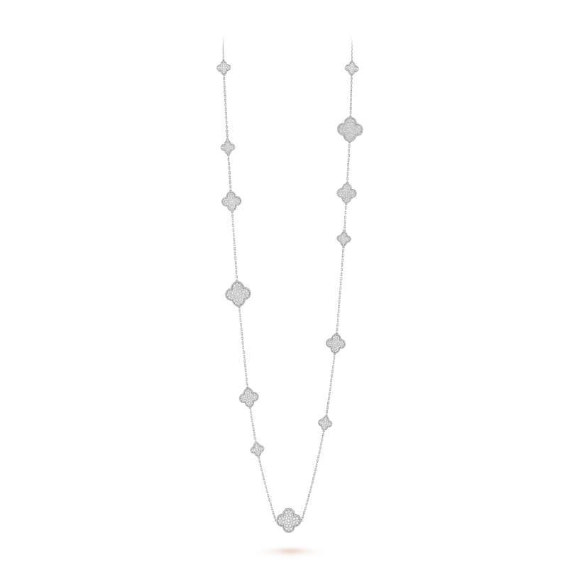 Magic long necklace, 16 motifs