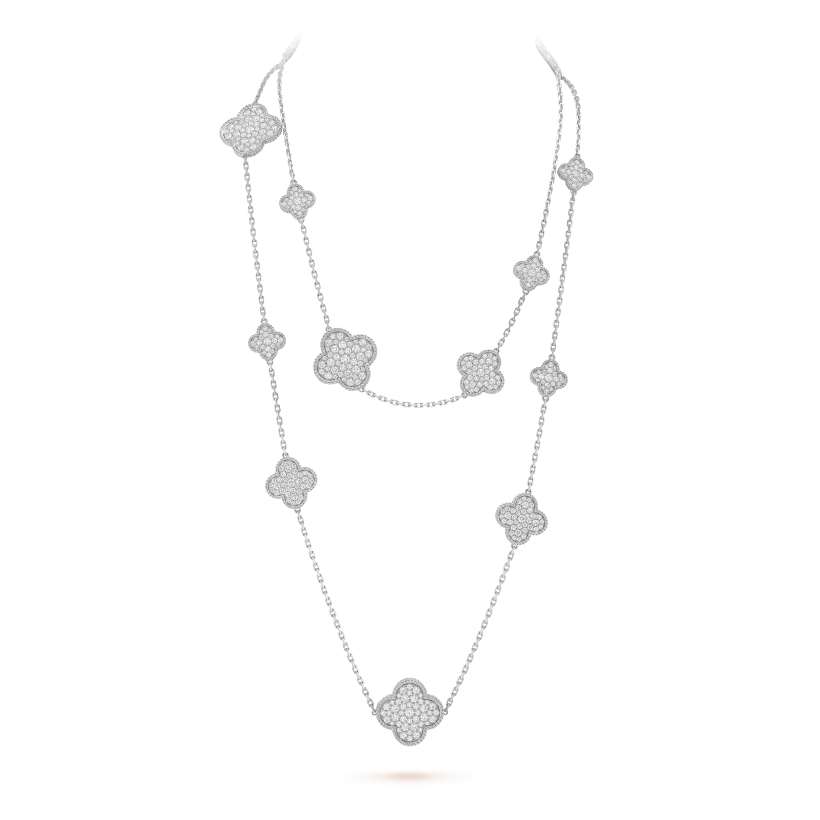 Magic long necklace, 16 motifs