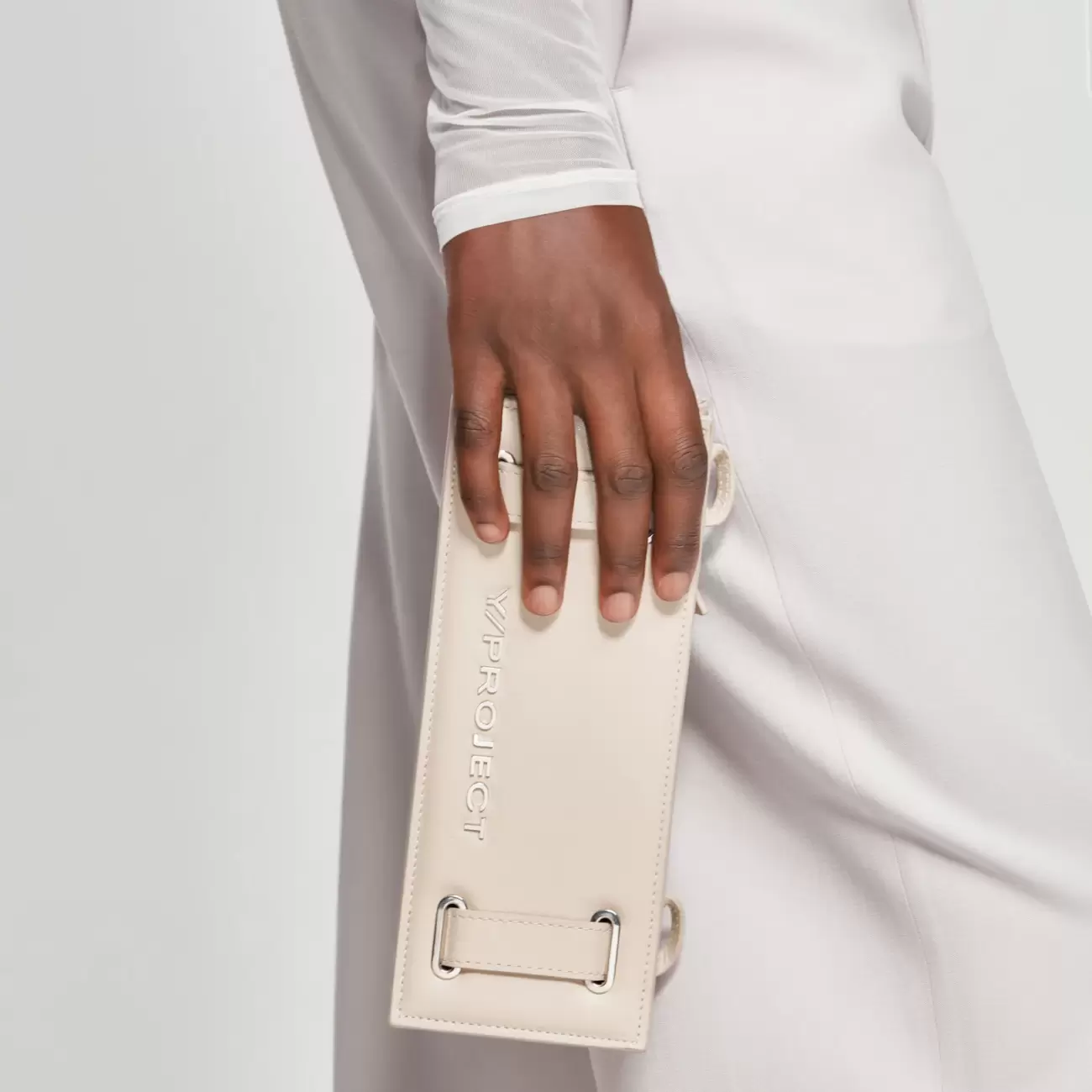 Mini Accordion Bag Cream