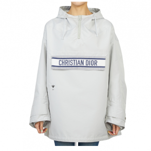 Hooded Anorak Jacket with Logo