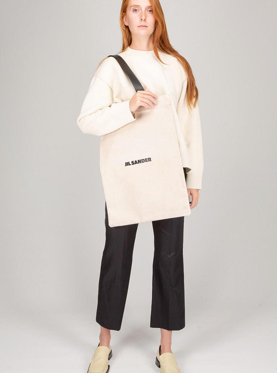 Jil Sander Flat Shopper Bag Grande