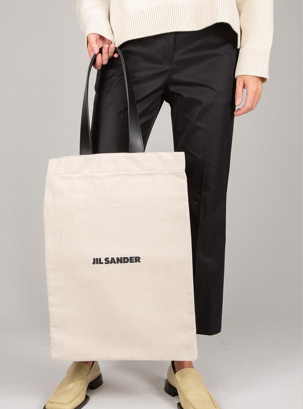 Jil Sander Flat Shopper Bag Grande