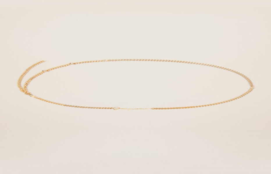 Jacquemus La Ceinture Signature Signature Logo Chain Belt