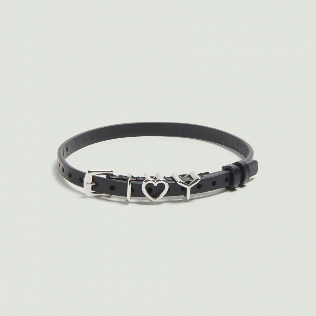 Y Heart Belt Choker 10mm