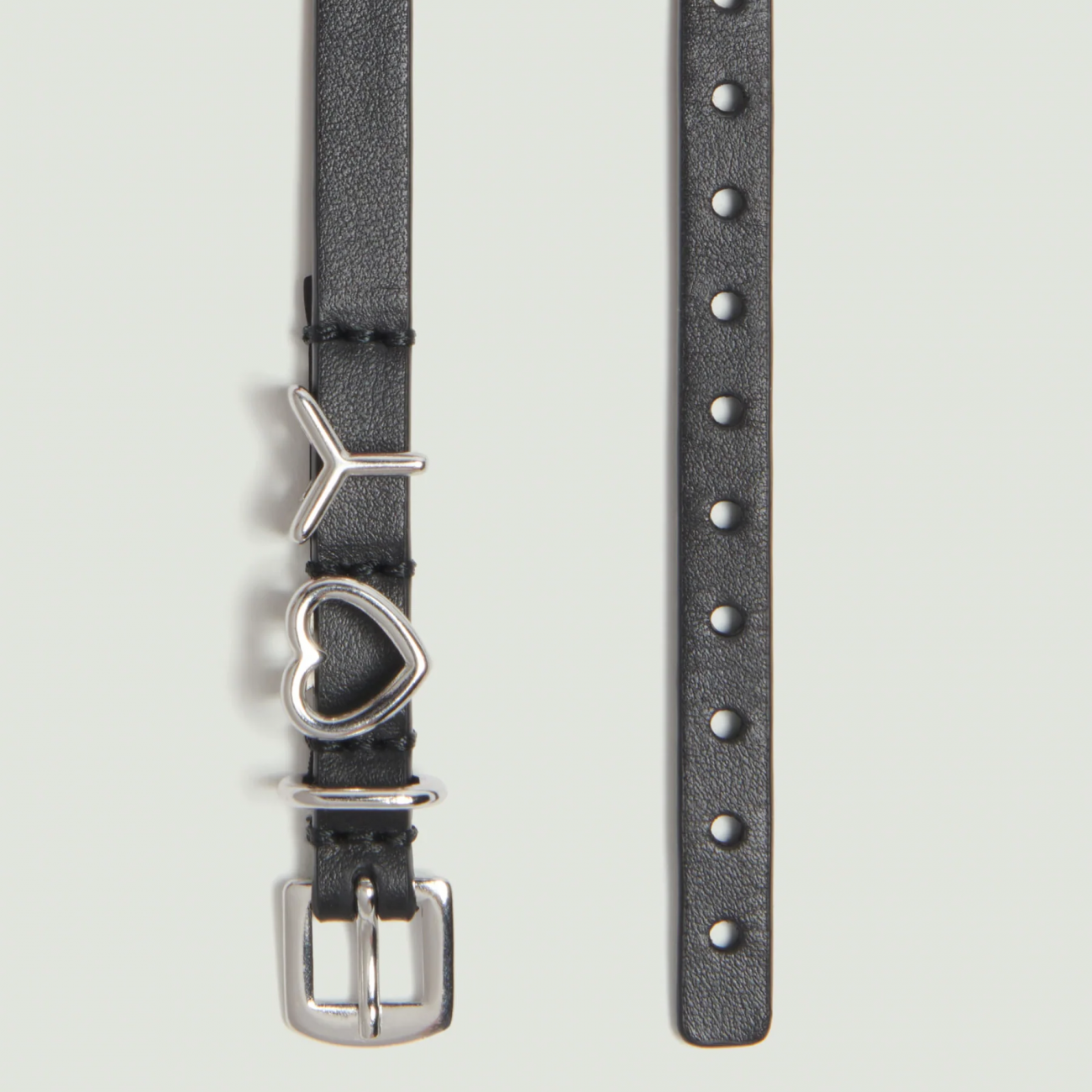 Y Heart Belt Choker 10mm