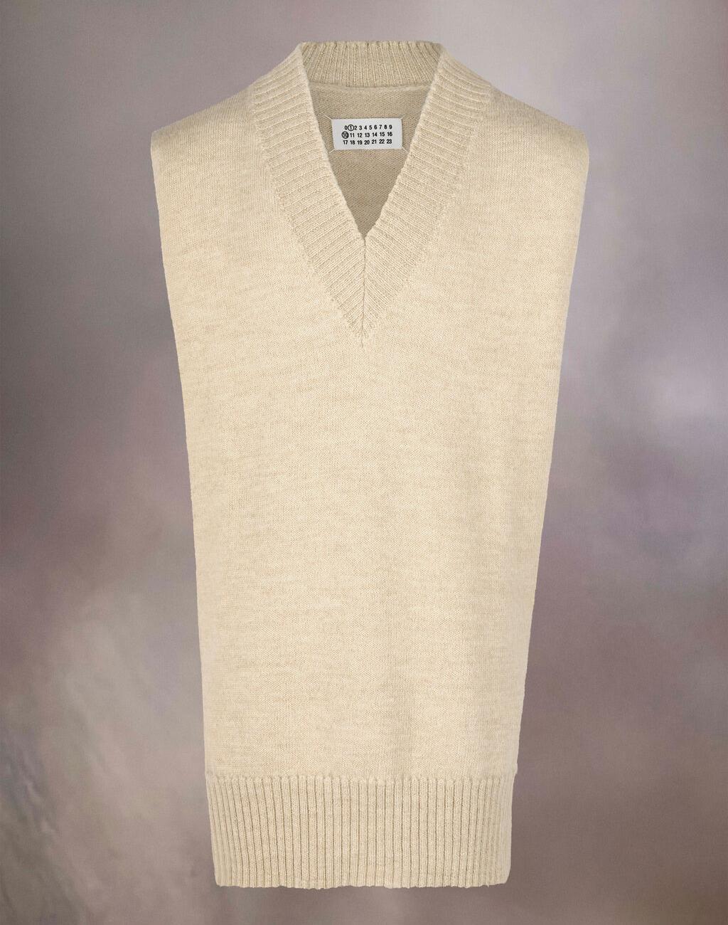 Alpaca Tabard in Beige