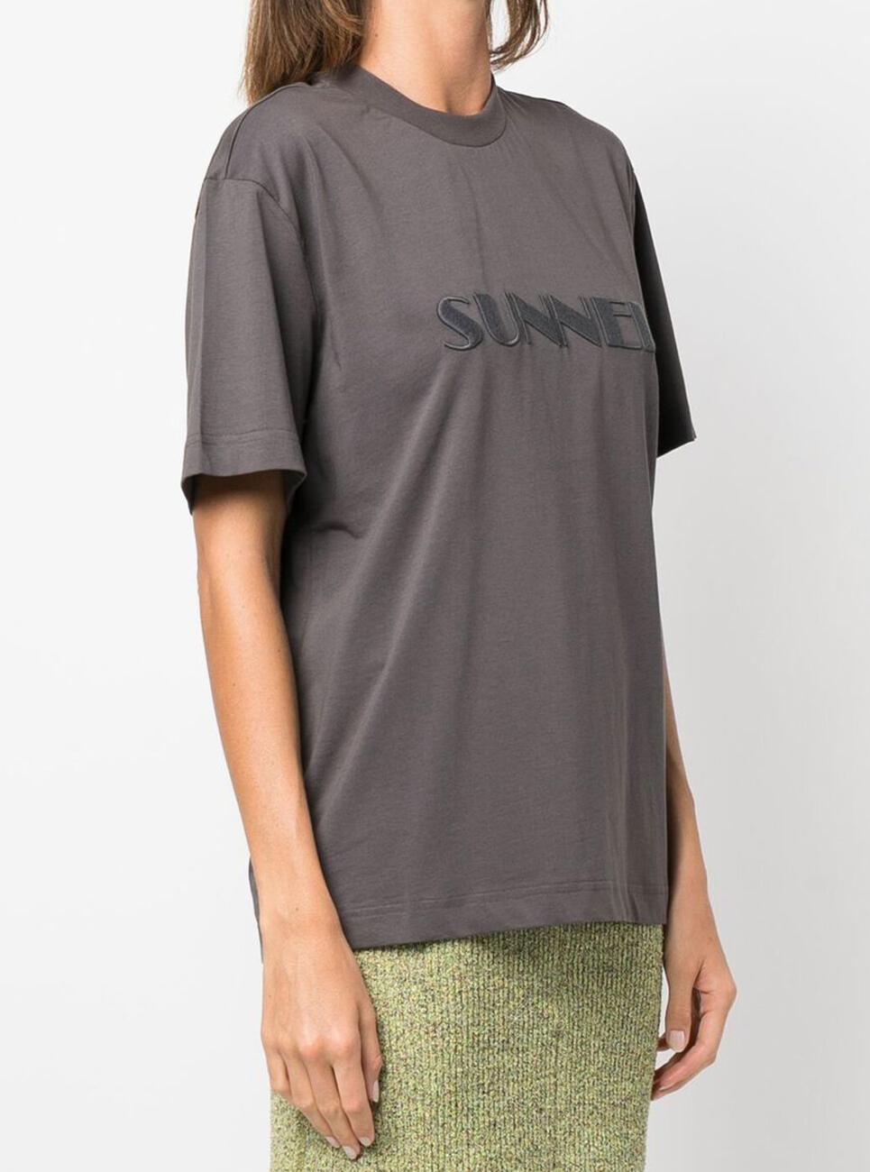 Sunnei Big Logo Embroidery T-Shirt