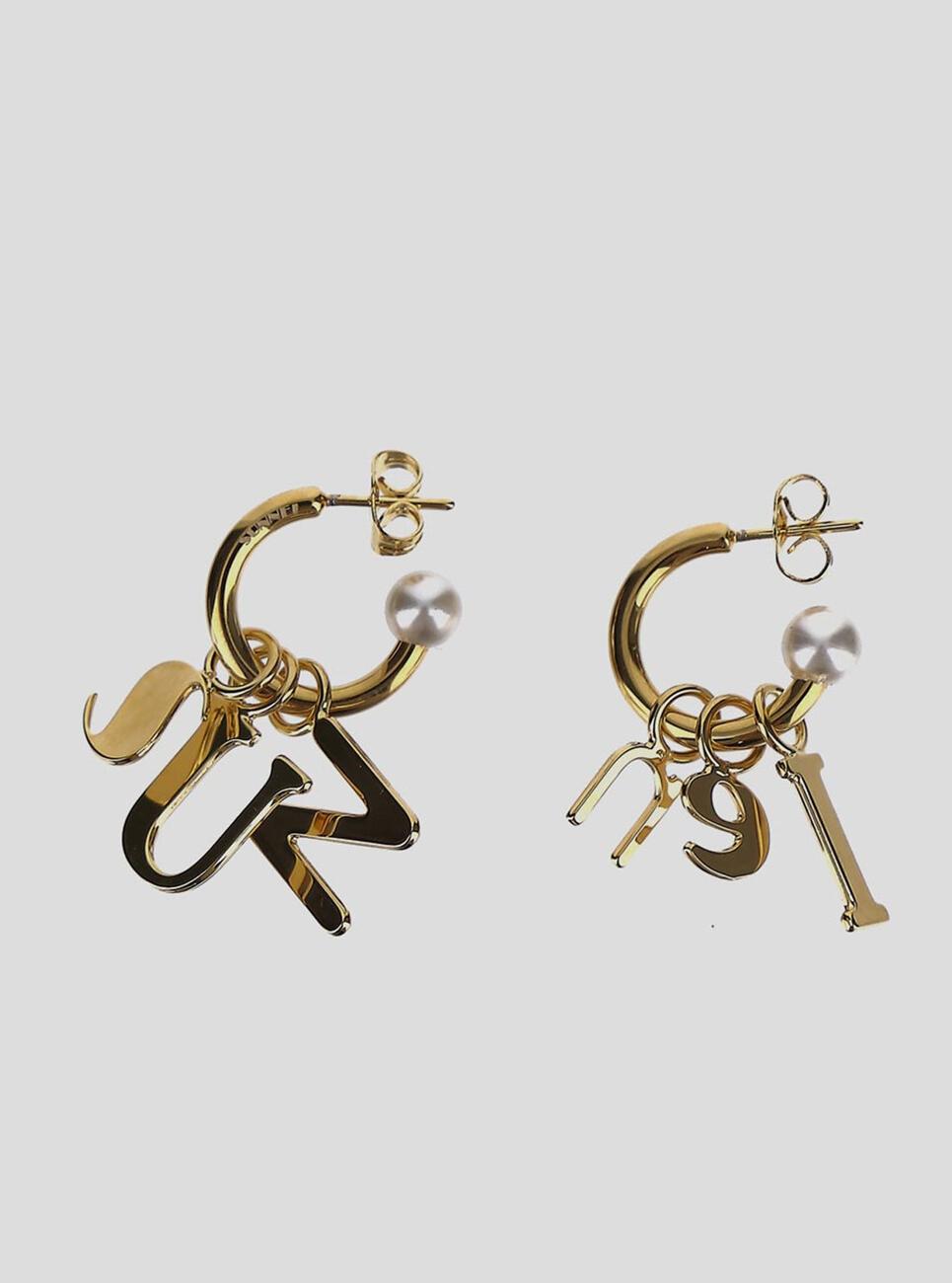 Sunnei Gold-Tone Earrings