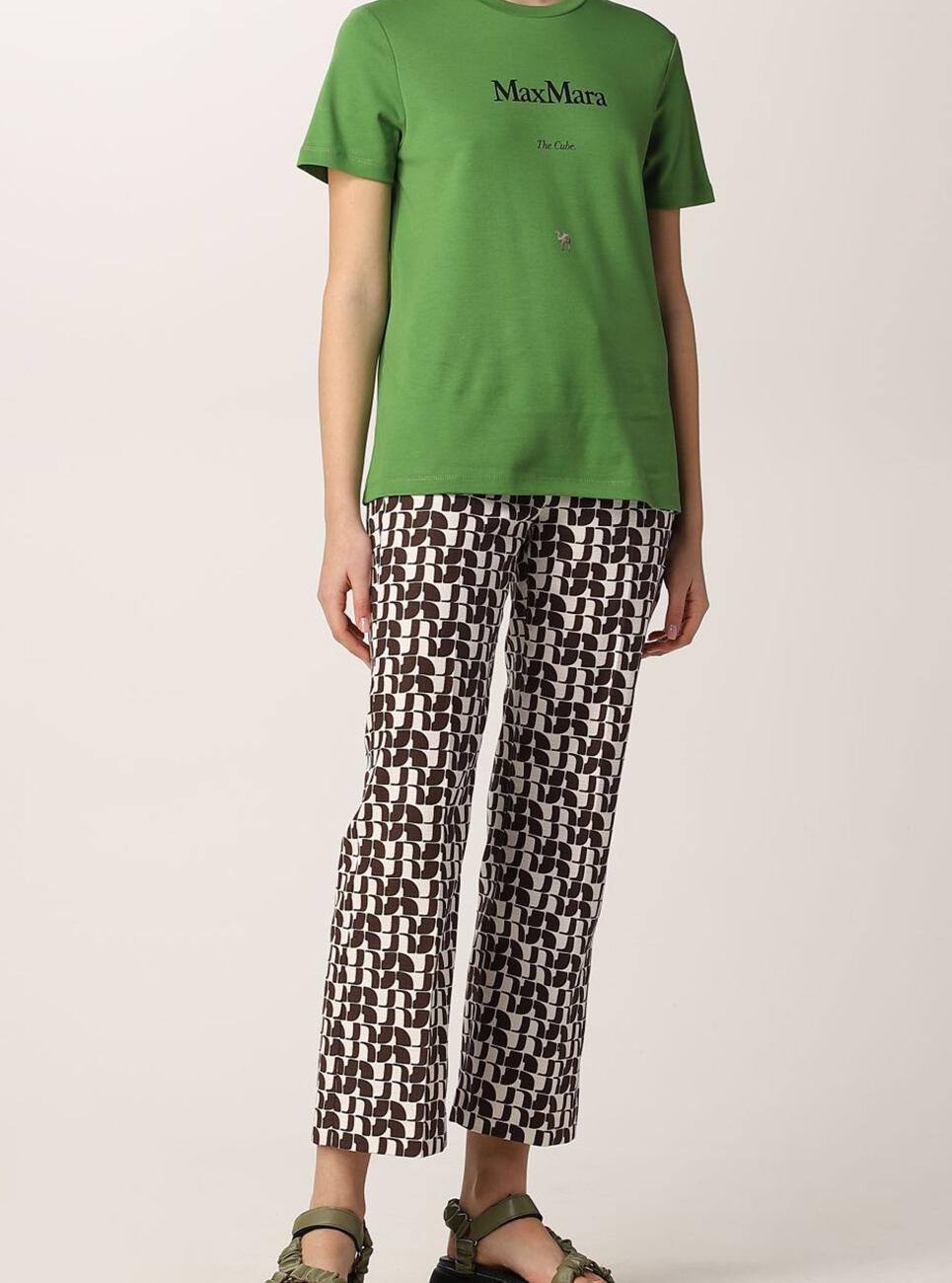 Max Mara Giga T-Shirt - Verde