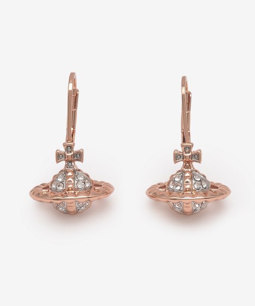 Women's Mayfair Small ORB Earrings - Pink Gold