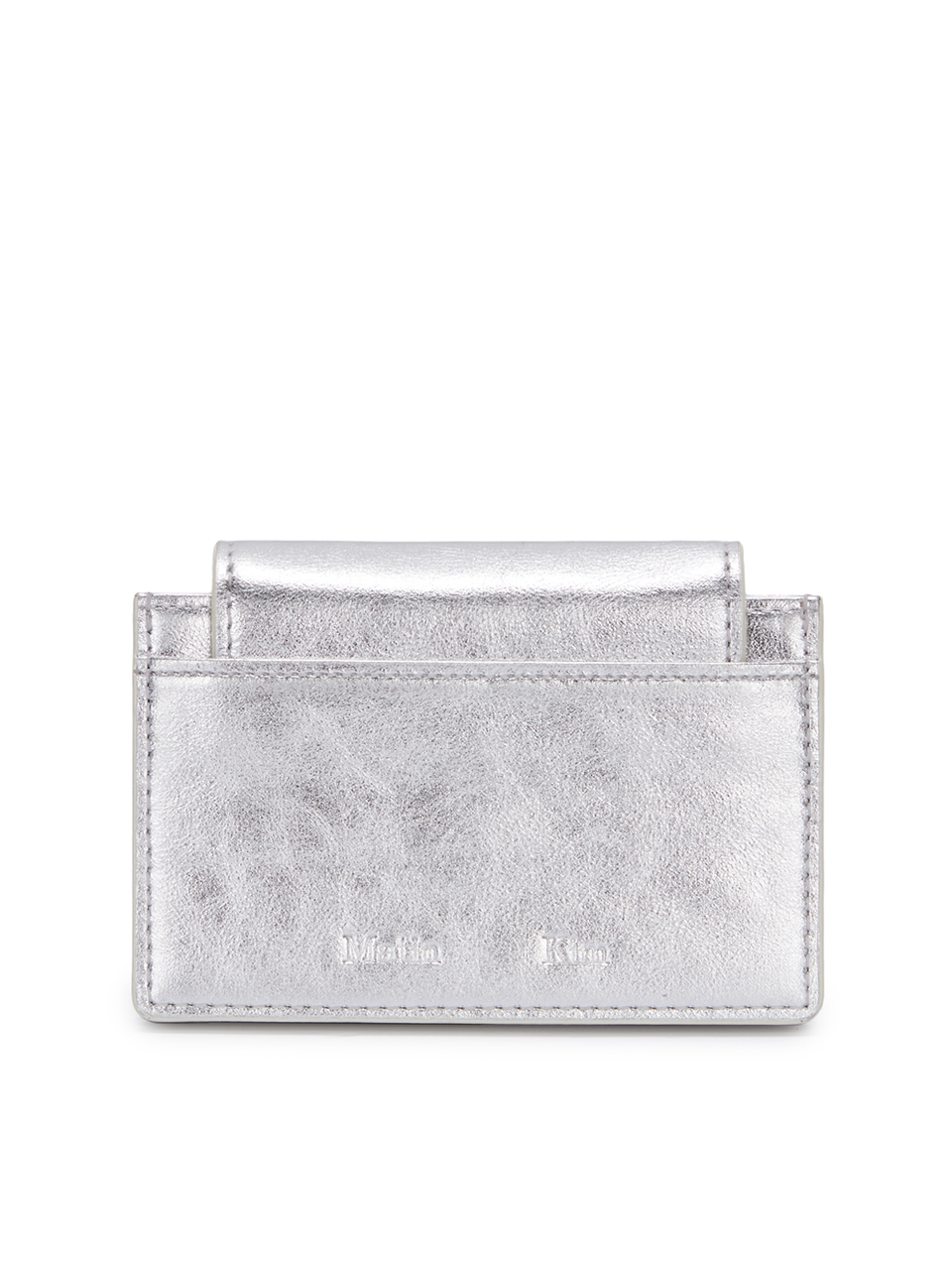  ACCORDION WALLET IN SILVER